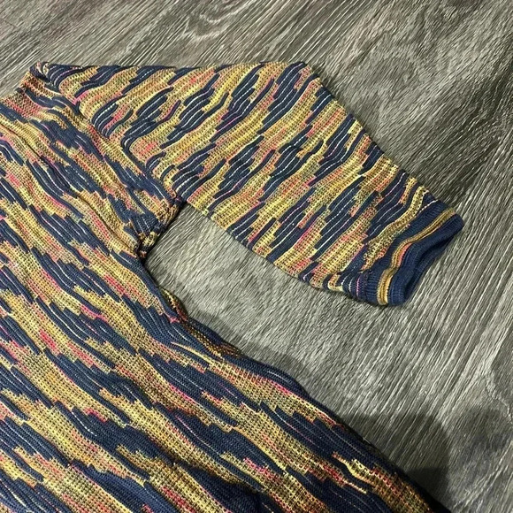 Classic Tundra VTG Biggie Cosby Coogie Style 3D Knit Sweater Mens Sz XL - Picture 4 of 8